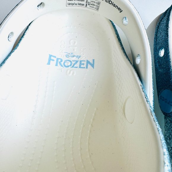 3376 FROZEN CROCS DISNEY PARKS DISNEYLAND DISNEYWORLD - Picture 8 of 13
